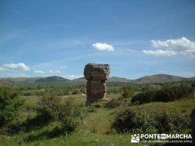 Yacimiento Arqueológico Celtibérico y Romano de Tiermes; sierra de madrid rutas;blog senderismo